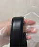 京东京造【优选牛皮】男士皮带细纹自动扣真皮腰带男父亲节生日礼物送男友 实拍图
