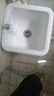 FANAI拖把池阳台小号陶瓷洗拖布池台控墩布池家用卫生间方形自动下水器 【台控款】36cm+下水器 实拍图