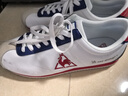 乐卡克【蒙贝利尔】法国公鸡男女复古低帮运动休闲鞋跑步鞋蓝/白/红 白色 43 实拍图