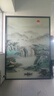 艺术玻璃遮挡风水屏风隔断入户玄关客厅鞋柜台面半墙简约喜上眉梢 实拍图