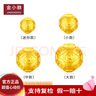 金小貅黄金转运珠足金999钱币珠3D硬金貔貅配珠手串百搭珠子自用送礼 8mm[钱币珠]0.28-0.3g 实拍图