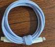 品胜苹果数据线PD快充充电线Type-C to Lightning适用iPhone14pro/13/12手机iPad车载USB-C充电器线蓝 实拍图