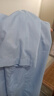才子男士衬衫棉料透气春夏商务白衬衣短袖职业上衣多色正装纯色 实拍图