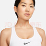 耐克NIKE运动内衣女中度支撑MED SPT BRA运动内衣DX6822-100白L 实拍图