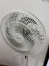 美的（Midea）【飓风节能】七叶柔风立式电风扇/家用轻音落地扇/台式小型风扇/大风力遥控定时摇头风扇 SAH35BSJ 实拍图