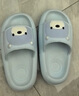 朴西儿童拖鞋室内居家浴室防滑外穿2025男女童夏季新款小熊凉拖鞋 浅水蓝 【萌趣小熊造型】 24 (170mm) 实拍图
