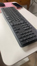 罗技（Logitech）MK295 键鼠套装 无线键鼠套装 办公键鼠套装 轻音键鼠套装 全尺寸 带无线2.4G接收器 黑 实拍图