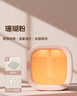 几素加湿器桌面办公桌卧室宿舍迷你便携小型无线空气婴儿床头小巧办公室充电车载生日礼物香薰机加湿 【粉色+8根滤芯】温馨夜灯+防干烧保护 实拍图