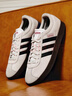 adidas T头鞋 VL COURT复古板鞋德训鞋男女阿迪达斯轻运动   灰色/黑色/红色(推荐女生选小半码)   43 实拍图