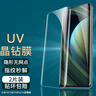 rurihai 适用小米10/10s钢化膜至尊纪念版10pro手机膜全胶曲屏uv十mi保护贴膜 10/10S/10Pro/至尊【高清钢化】2片装 实拍图