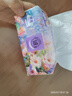 洁云抽纸 莫奈花园3层90抽*20包 绒触感立体压花可湿水纸巾纸抽卫生纸 实拍图