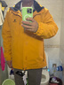 骆驼（CAMEL）冲锋衣防风三合一可拆两件套登山服119AX 谷子黄,男女同款 XL 实拍图