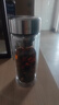 富光玻璃杯双层带茶隔大容量水杯 高档商务泡茶杯 高硼硅杯子500ml 实拍图