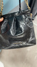 CHARLES&KEITH迷你菱格流浪包单肩斜挎双肩包包女包生日礼物CK2-60782390 Black黑色 S 实拍图