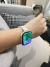 Apple/苹果 Watch Series 10 智能手表GPS款42毫米玫瑰金色铝金属表壳淡桃粉色运动型表带S/M MX1R3CH/B 实拍图