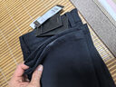 雅戈尔（YOUNGOR）休闲裤男DP棉免烫不易皱裤子自然垂顺易打理新品 VCDP329979AWY黑色 31 .5 78A 实拍图