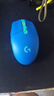 G304 LIGHTSPEED无线鼠标 游戏鼠标 轻质便携 鼠标宏 绝地求生FPS英雄联盟吃鸡 生日礼物 蓝色 实拍图