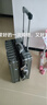 欧遥高颜值铝框行李箱可坐人男女学生潮流大容量拉杆箱加厚密码旅行箱 深灰色【铆钉加固铝合金款】 22英寸 【短期出行】 实拍图