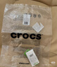 crocs卡骆驰贝雅卡骆班|205089 黑色/白色-066 37/38(230mm)  实拍图