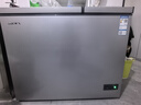 新飞（Frestec）228升减霜大冷冻小冷藏保鲜冰柜家用双温双箱一级节能卧式冷柜以旧换新BCD-228KAT/L 实拍图