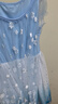 蓓然美（BeiRanMay）爱莎公主裙2025艾莎裙子六一儿童演出服生日礼物洋气泡泡袖网纱裙 公主裙+披风+皇冠+魔法棒 130 （建议身高114-123CM) 实拍图