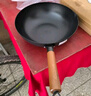 美厨（maxcook）精铁炒锅铁锅34cm 鱼鳞纹炒锅 燃气电磁炉通用 无涂层 MCC9984 实拍图