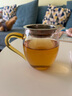 拜杰玻璃公道杯 带过滤加厚耐热分茶器茶漏高硼硅家用茶海茶具配件 实拍图