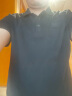 Navigare【防蚊】意大利小帆船男士T恤轻商务新款黑色透气翻领短袖体恤 黑色 XL/52 实拍图