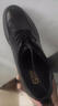 戈耐（GENAI）男士休闲皮鞋男生新郎结婚隐形内增高百搭潮商务鞋真皮透气男鞋子 黑色【真牛皮】8cm内增高 Z82 38 (240mm) 实拍图