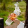 乐扣乐扣（LOCK&LOCK）人鱼线塑料运动水杯夏天便携水壶带刻度提手男女水杯子700ML蓝色 实拍图