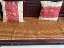 李记花果山沙发垫夏季凉垫麻将凉席沙发坐垫麻将块凉席竹席防滑垫贵妃可定制 牛筋边碳化色【双牛筋+无底布】 70cm*90cm 实拍图