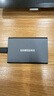 三星（SAMSUNG） 2TB Type-c USB 3.2 移动固态硬盘（PSSD） T7 灰色 NVMe传输速度1050MB/s 手机直连笔记本外接 实拍图