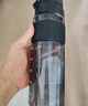 京东京造 运动水杯 Tritan大容量运动水壶夏季便携男士【防漏水】黑600ml 实拍图