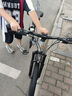 凤凰（Phoenix）凤凰自行车成人男新款山地车变速越野骑行车12岁到18岁青少年单车 辐条轮顶配【全套轴承/钢架】肖灰 24寸24速【身高138-168cm】 实拍图