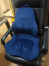 FUJIMAK日本富士双芯按摩靠垫全身多功能腰部背部颈椎按摩枕臀部按摩坐垫按摩器 天空蓝 实拍图