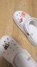 卡骆驰（CROCS）贝雅云彩女士洞洞鞋户外休闲鞋|208186 白色-100 40 (260mm) 尺码偏小，建议选大一码 实拍图