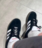 adidas「T头鞋」VL COURT复古休闲板板鞋德训鞋男女阿迪达斯轻运动   黑色/白色JS3004   41 实拍图