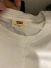 Levi's李维斯情侣美式宽松印花时尚简约舒适潮流纯棉圆领短袖T恤 白色0000 A9224-0000 XL 实拍图