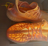 阿迪达斯yeezy350全透火山橙椰子透气男女休闲鞋GW2870 43 实拍图