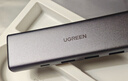 绿联Type-C扩展坞2.5G有线网口转换器USB3.2万兆转接头RJ45拓展坞适用MacBook苹果mini华为笔记本电脑 实拍图
