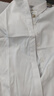 雀后衬衫女短袖职业白衬衣工作服工装气质正装夏装款 白色 L 实拍图