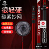 神鲨2.1米碳素抄网带网头可伸缩定位超轻超硬捞鱼网兜钓鱼渔具配件  实拍图