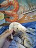 禧美海产 厄瓜多尔巨无霸白虾 去冰净重3斤 30-40只/kg 盐冻大虾 海鲜水产 实拍图