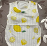 9i9婴儿肚兜纯棉夏薄护肚防着凉睡袋宝宝背心半背衣新生儿肚围柠檬 实拍图