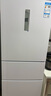 东芝（TOSHIBA）285小小白【59.5cm超薄】嵌入式三开多门风冷无霜一级能效小户型家用母婴白色家电国家补贴电冰箱 GR-RM285WI-PM153 极地白 实拍图