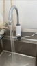 奥克斯（AUX）电热水龙头热水器加热水龙头快速热水变频恒温厨房下进水 【大屏数显】雪山白+漏保插头+万向喷头 实拍图