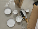 玺垚碗碟套装家用釉下彩饭碗家用简约现代2025新款陶瓷碗盘筷餐具套装 现代时光配砂锅  47件套 实拍图