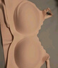 美德乐（Medela）7D线雕承托无痕哺乳文胸孕期防外扩孕妇喂奶内衣聚拢防下垂胸罩 柔雾粉（国标A类） L码【38-40码建议】 实拍图