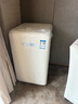 小吉（MINIJ）情人节礼物121升单门小冰箱租房小型家用客厅冰箱迷你复古冷藏冷冻一体奶油风BC-121CM 实拍图