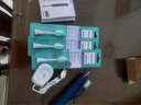 飞利浦（PHILIPS）电动牙刷S3 生日礼物 成人情侣款送男生/女友 柔和亮白刷头小羽刷 5种模式 深藏蓝HX2471/01 实拍图